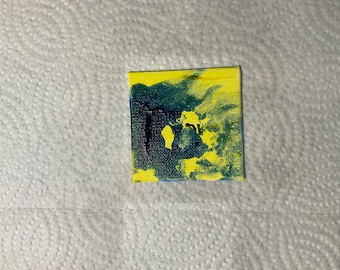 3”x3” Nipple/Boob Painting by Morgan Destera