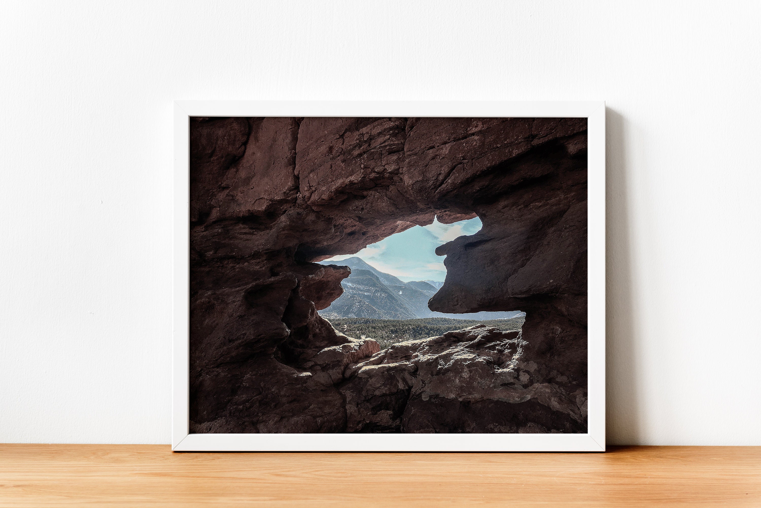 Views Through Rocks View Through Rocks Print, Digital Download, Printable Denver Art ...