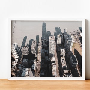 Lake Shore  Print, Digital Download, Printable Chicago Art, Cityscape Wall Art, Home Decor, Color Photography
