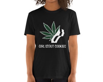 Marihuana Girl Scout Cookies Motiv Kurzärmeliges Unisex T-Shirt