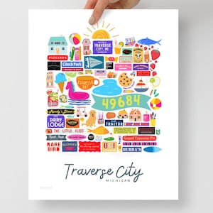 Traverse City, MI Print