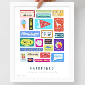 Framed Fairfield Print