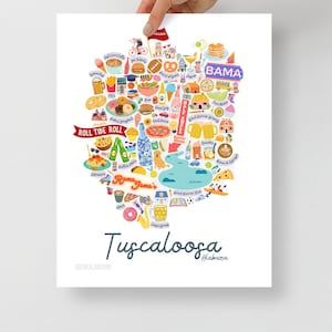 Tuscaloosa Print