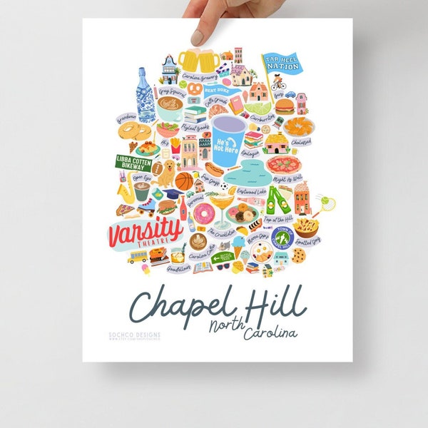 Chapel Hill Print