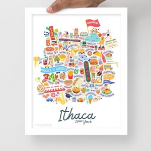 Framed Ithaca Print