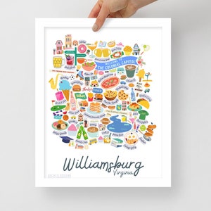 Framed Williamsburg Print