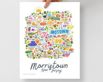 Morristown Print