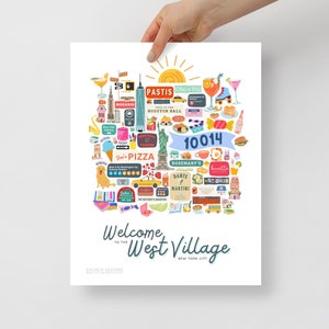 West Village NYC Print