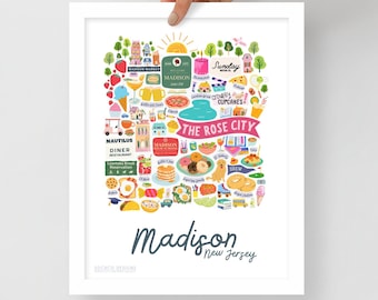 Framed Madison Print