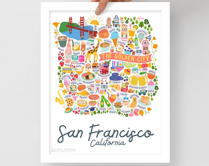 Framed San Francisco Print