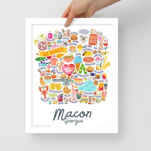Framed Macon Print