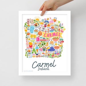 Framed Carmel Print