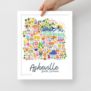 Framed Asheville Print