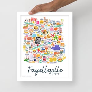 Framed Fayetteville Print