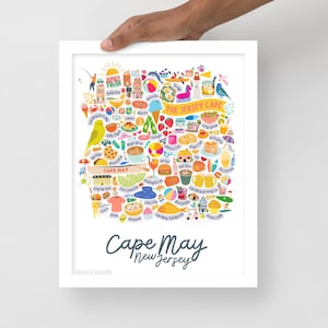 Framed Cape May Print