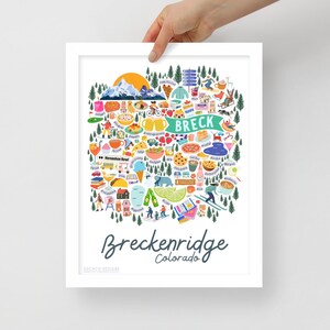 Framed Breckenridge Print