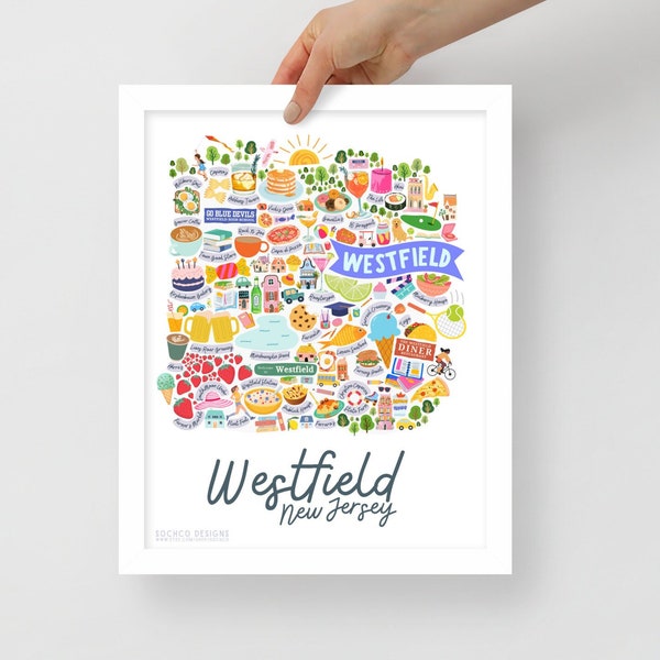 Framed Westfield Print