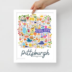 Framed Pittsburgh Print