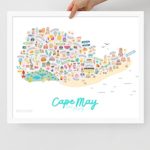 Framed Cape May Print