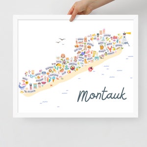Framed Montauk Print