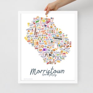 Framed Morristown Print