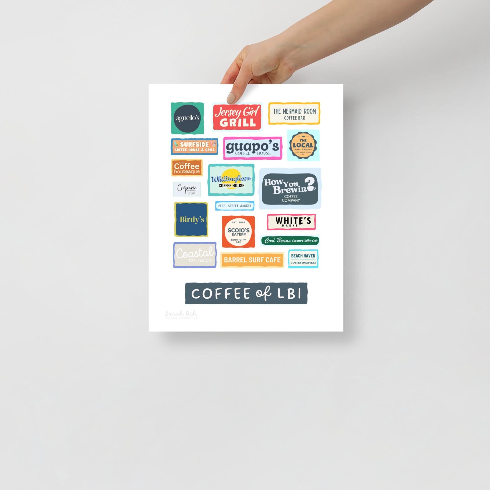 Coffee of LBI Print