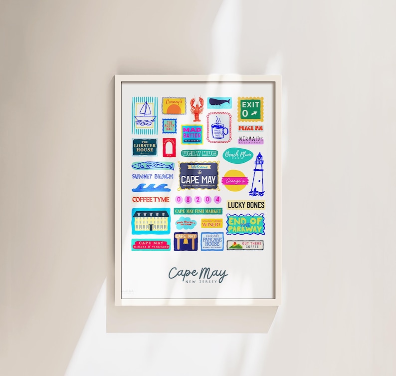 Cape May, NJ Cape May: print 2