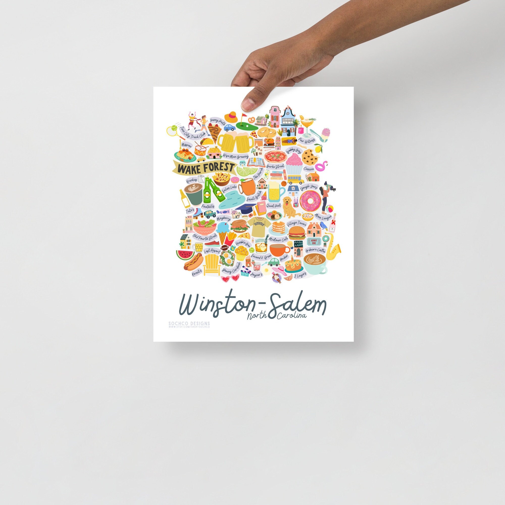 Winston-Salem Print