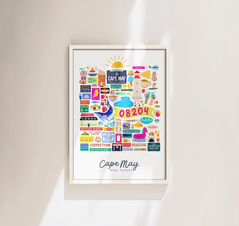 Cape May, NJ Cape May: print 1