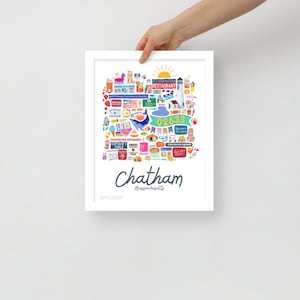 Impresión enmarcada de Chatham