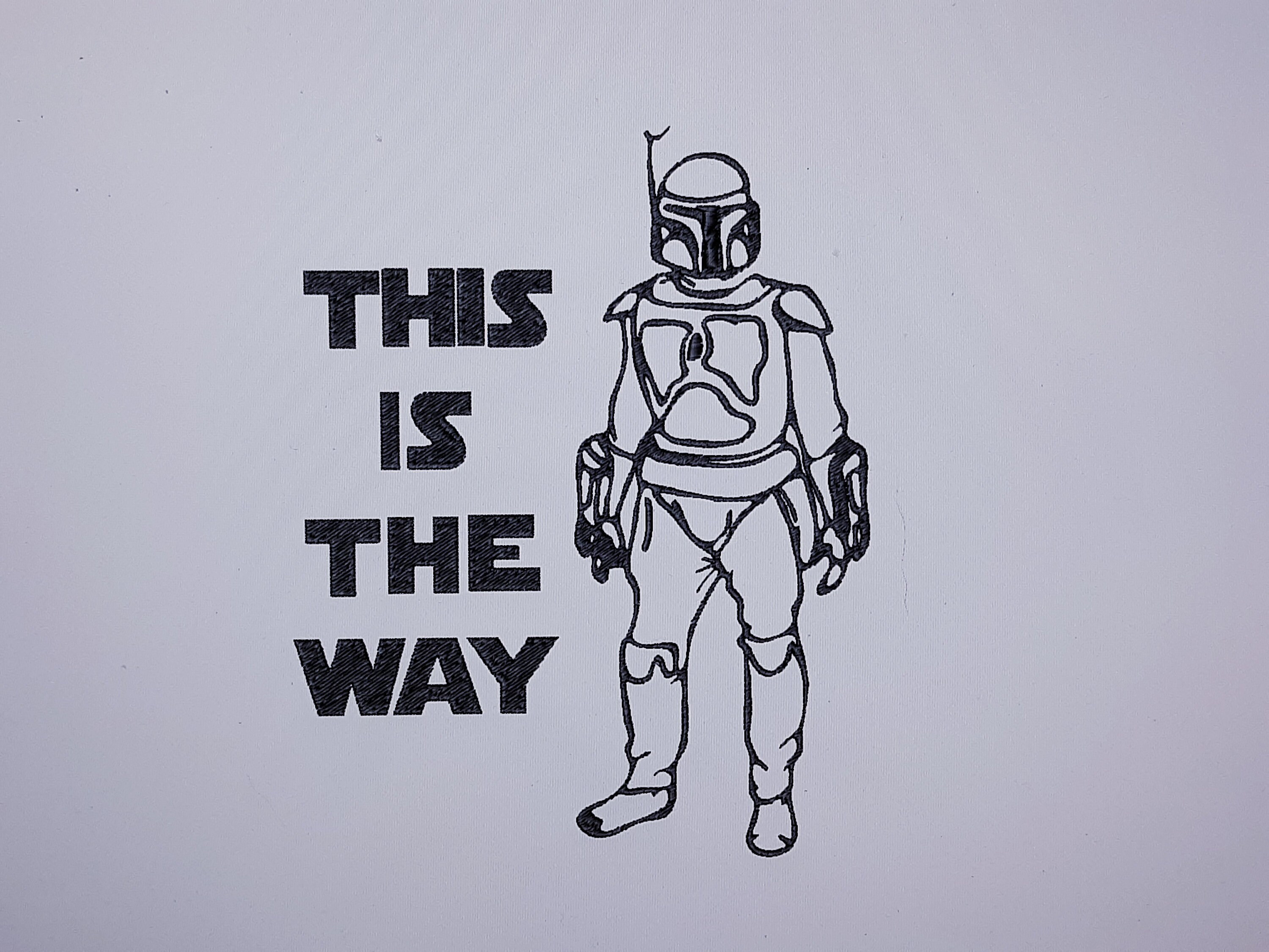 Mandalorian Figure This is the Way Based on Star Wars Story - Etsy