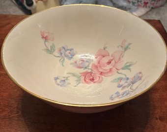 Lenox Chatsworth Large Serving Bowl "Rose"