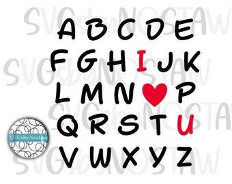 Download Abc I Love You Svg Etsy