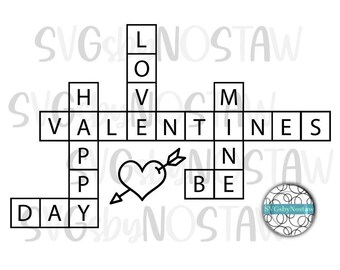 Download Crossword Puzzle Svg Etsy