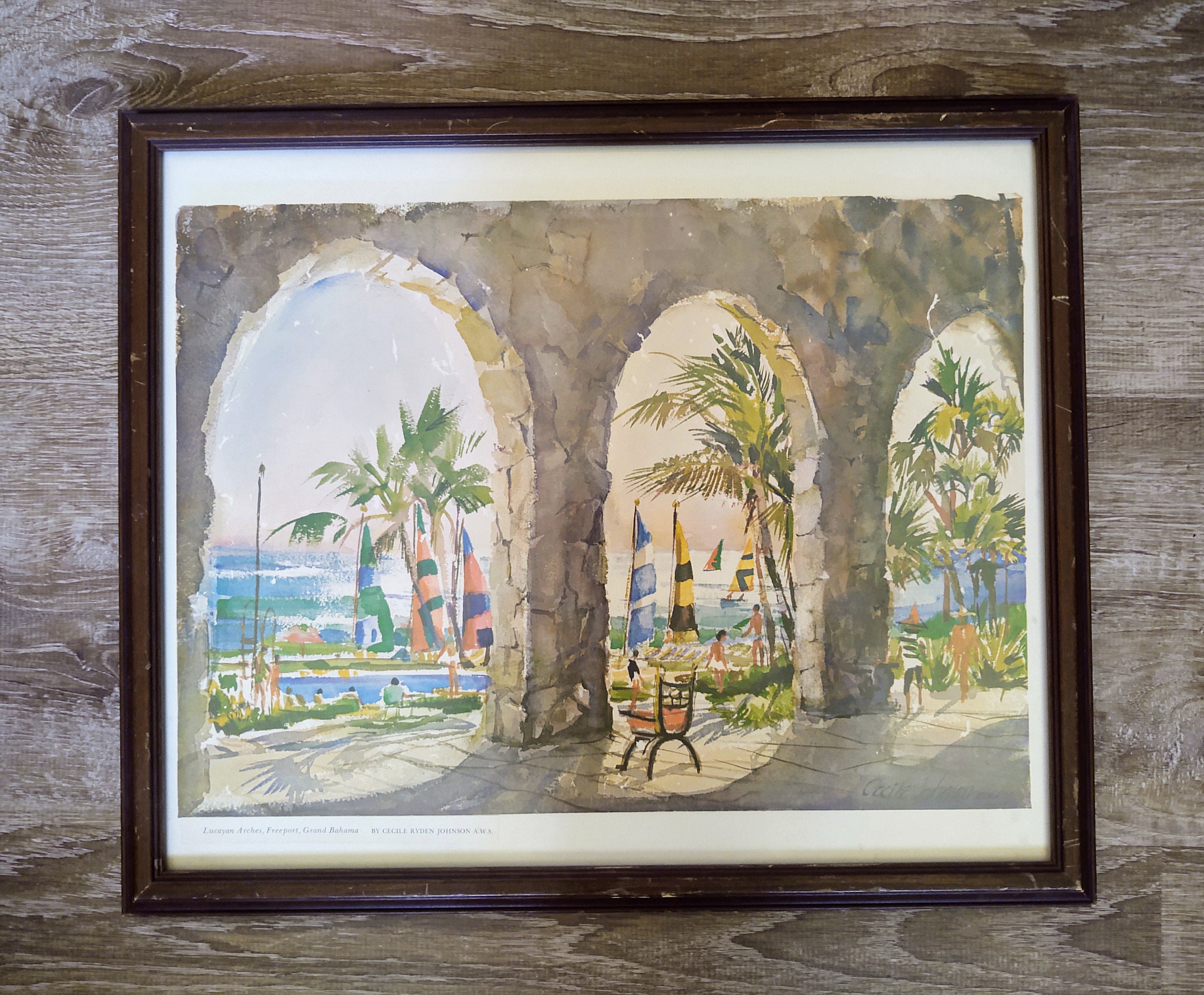 London Cecile Johnson Watercolor