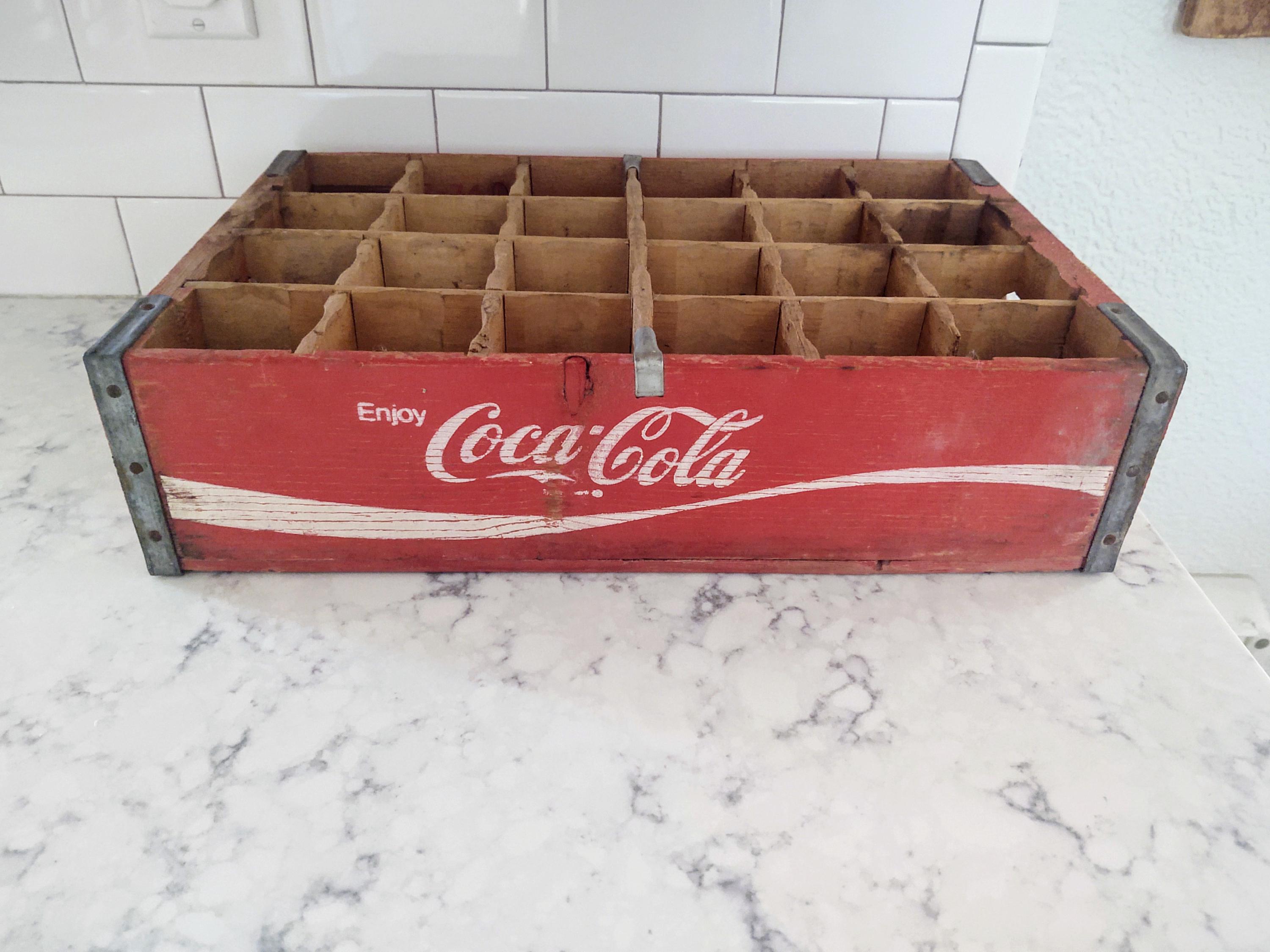 24 Bottle Coke Crate - Etsy 24 Bottle Coke Crate - Etsy