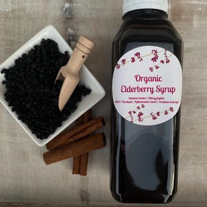 Organic Elderberry Syrup