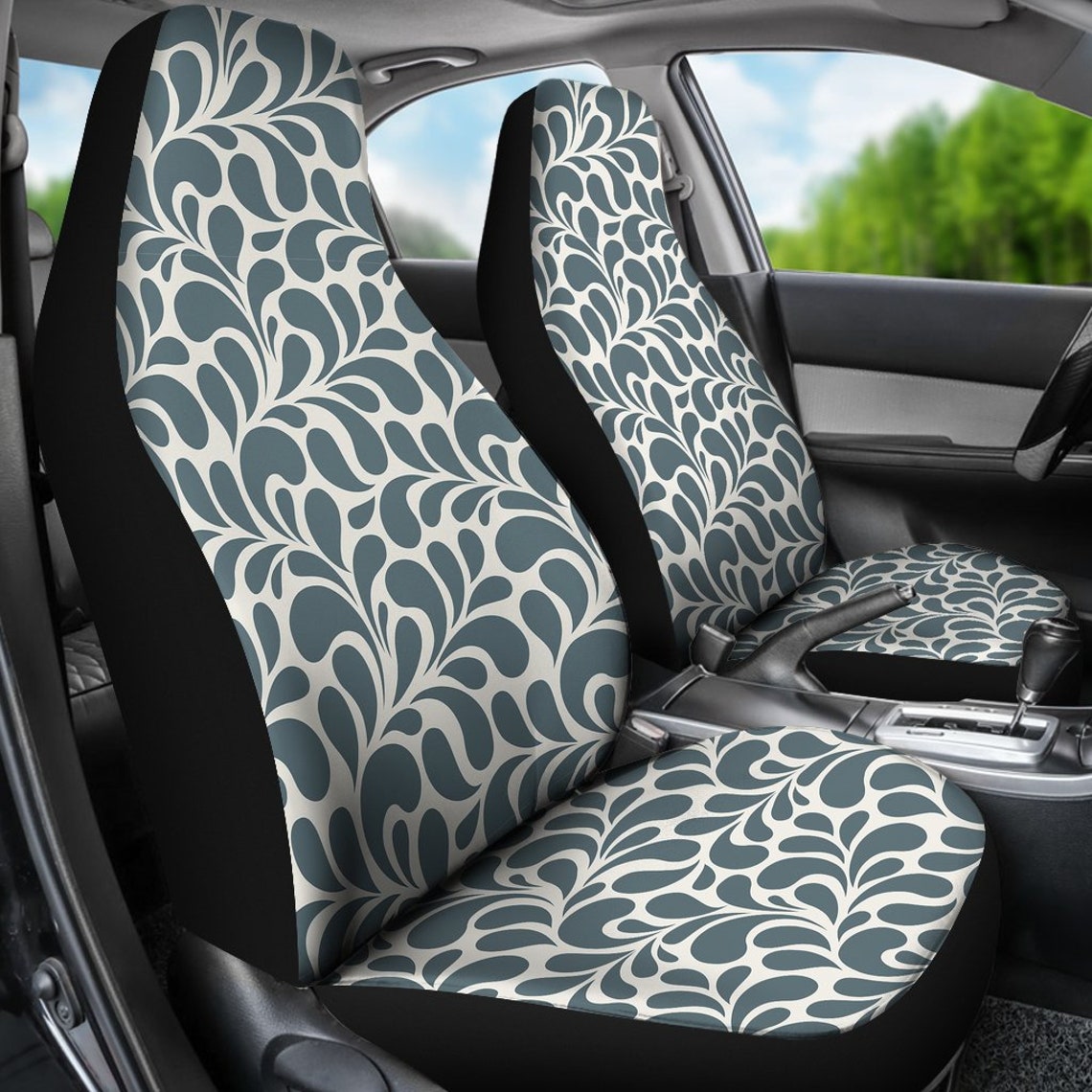 Modern Design Car Seat Covers Pair 2 Front Seat Covers Car Etsy