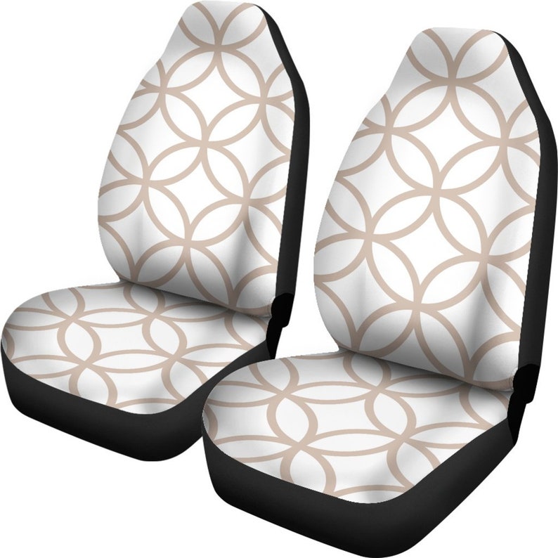 Modern Design Car Seat Covers Custom Seat Covers Pair of 2 Etsy