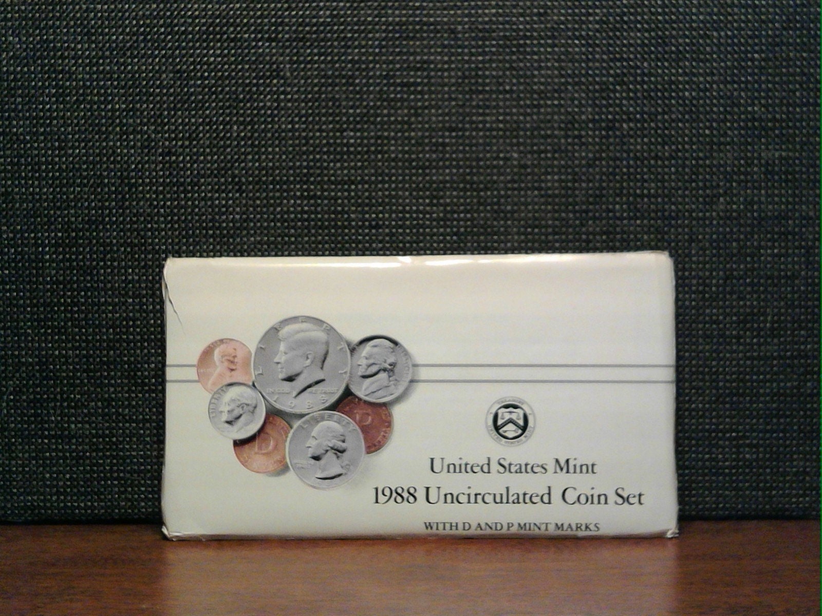 1988 US Mint Uncirculated P & D 10 Coins Set 