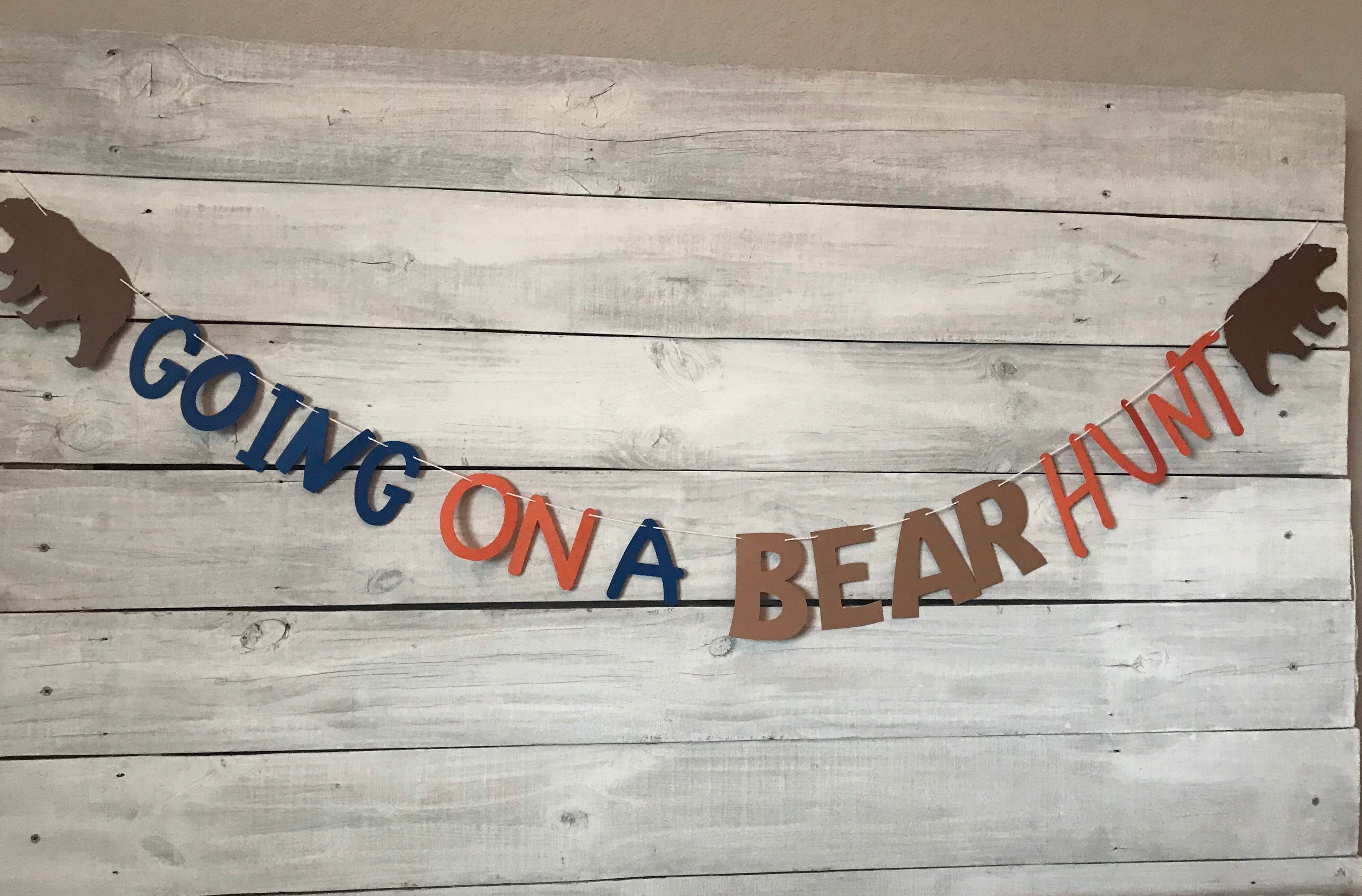 Going on A Bear Hunt ** Banner - Etsy