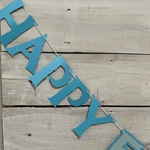 Happy FOURzen Birthday Banner: Winter Princess 4th Birthday Decor image 2