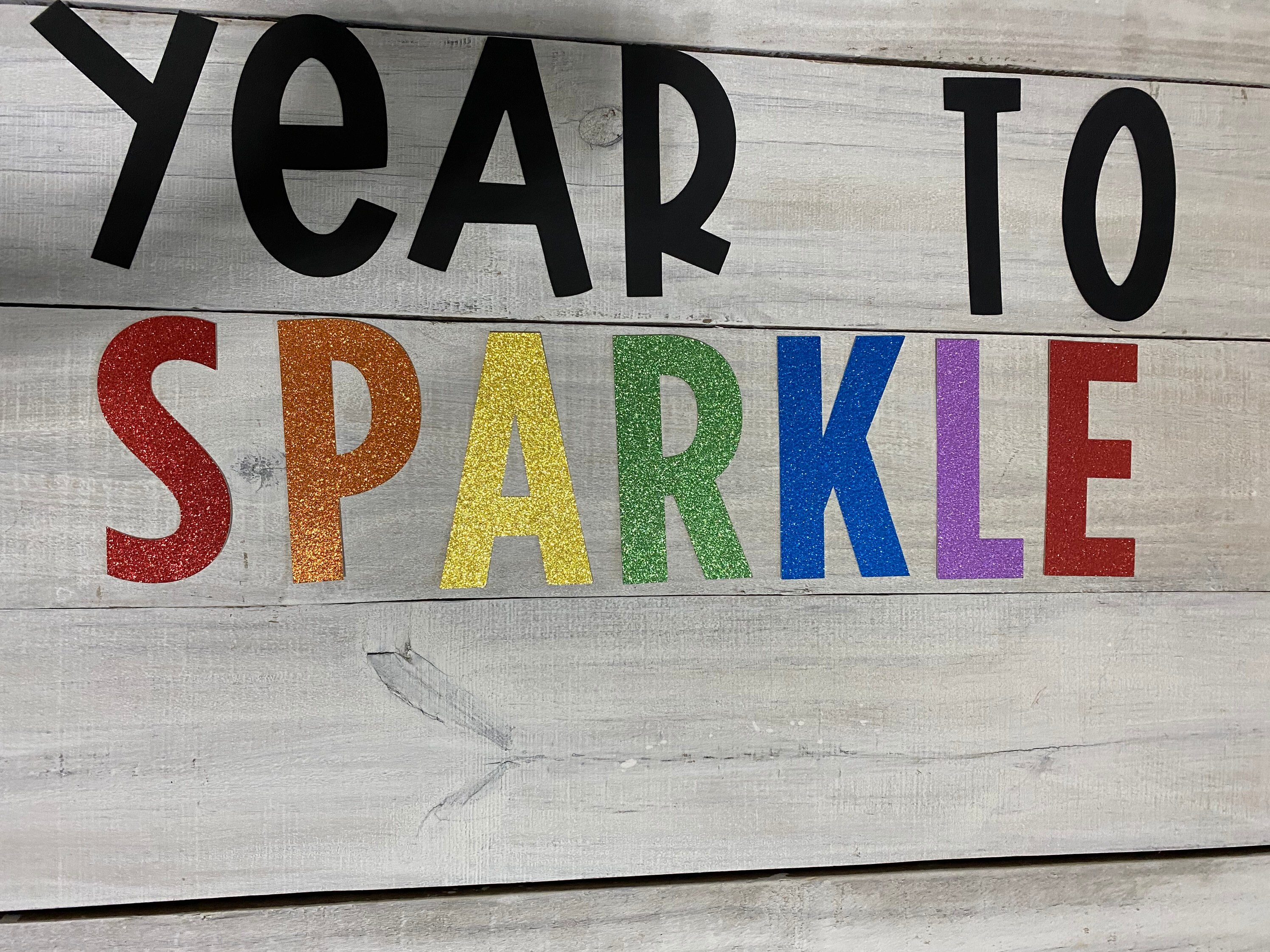 This Is Your Year To Sparkle Bulletin Board On The Wa vrogue.co