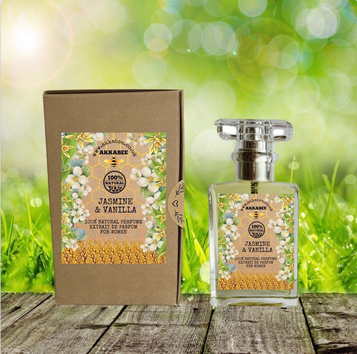 Jasmine & Vanilla perfume para mujer Perfume 100 natural y Etsy España