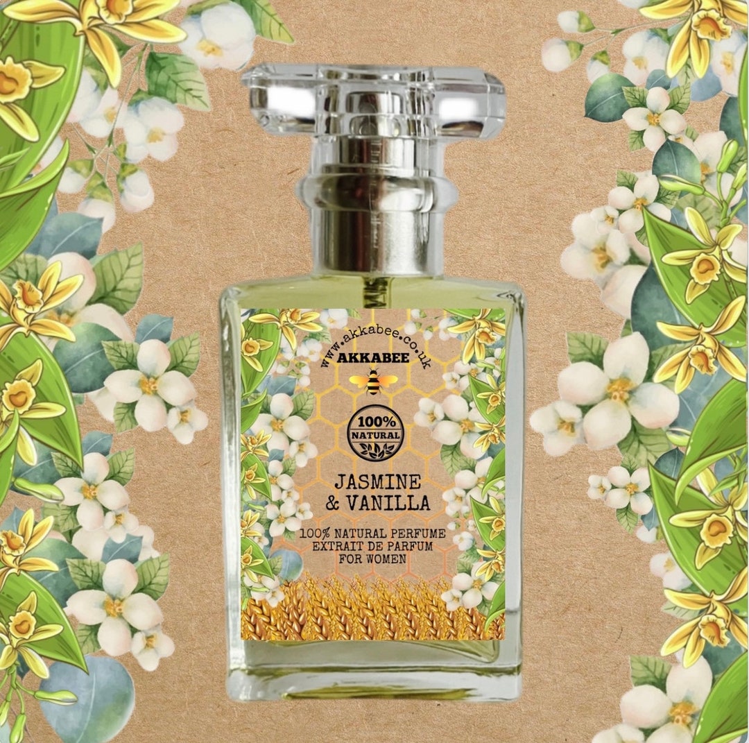 Jasmine & Vanilla perfume para mujer Perfume 100 natural y Etsy España