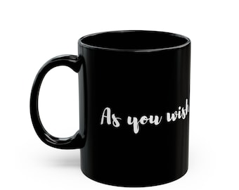 Taza "La Princesa Prometida Negra" como desees