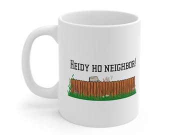 Taza de Heidy Ho Neighbor para mejorar el hogar