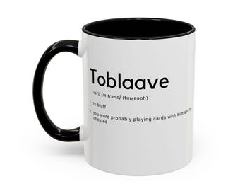 Taza de café con acento de La Princesa Prometida de Toblaave