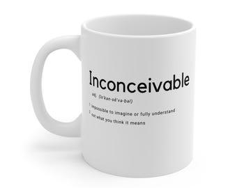 Taza de café de La inconcebible princesa prometida