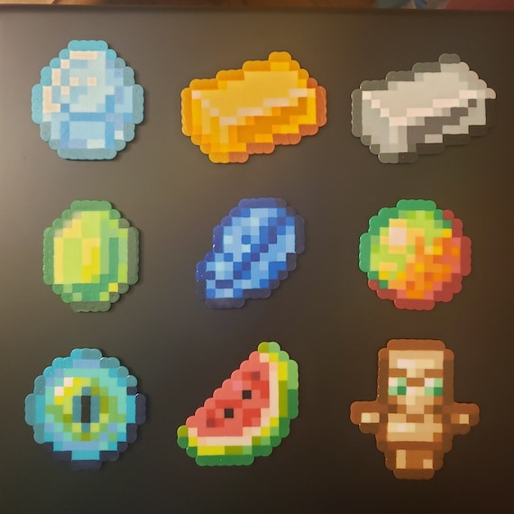 minecraft items pixel art